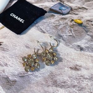 Chanel CC Earring with Swarovski Rhinestones